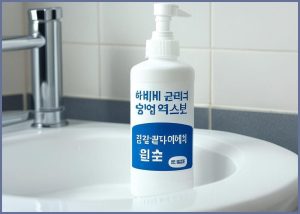 변기 막힘 해결, 비닐로 가...